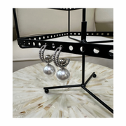 Class Act Pearl Earrings (Silver)