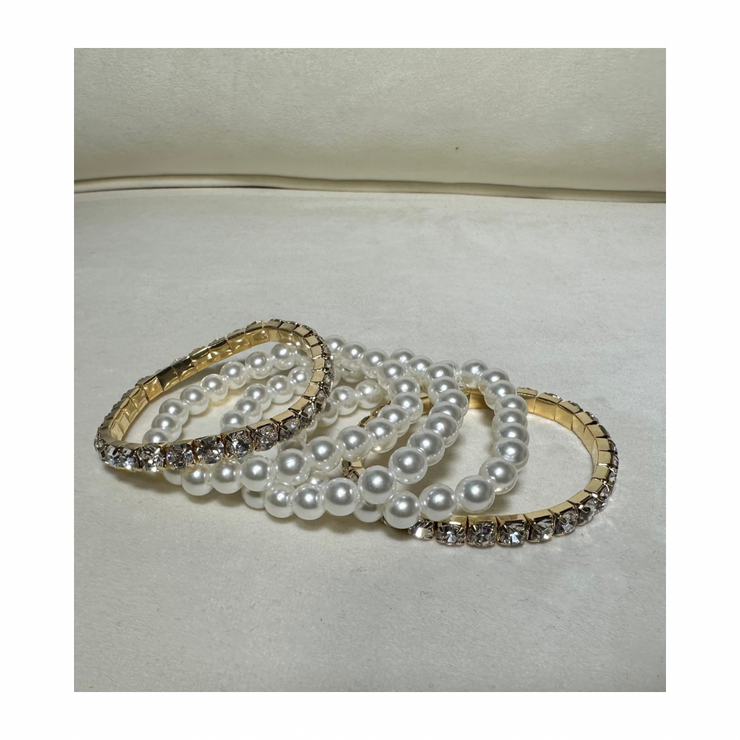 New Levels Bracelet - Rhinestone